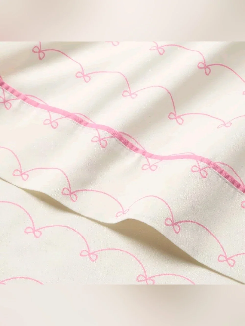 Full Pretty Bow Kids' Cotton Sheet Set - Pillowfort